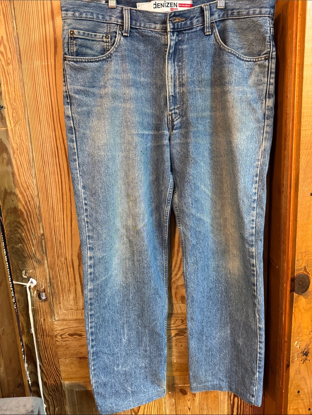 Denizen from Levi's Light Blue Straight Men's Jeans relaxed fit